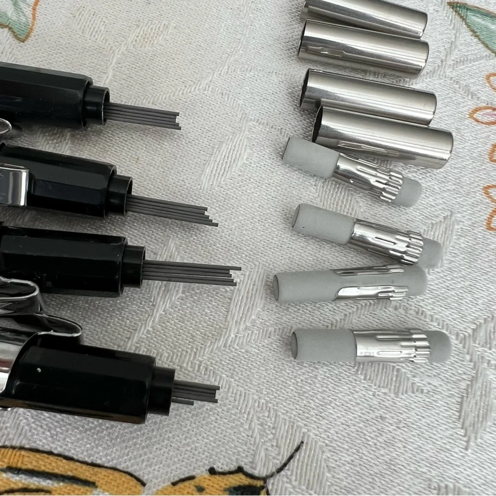Pentel 0.5 Mechanical Pencils and Premium Erasers